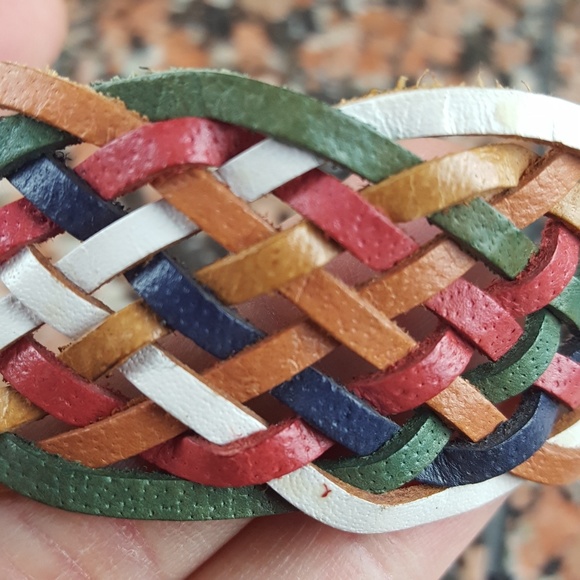 Summer Woven Multi Color Belt - Picture 5 of 5